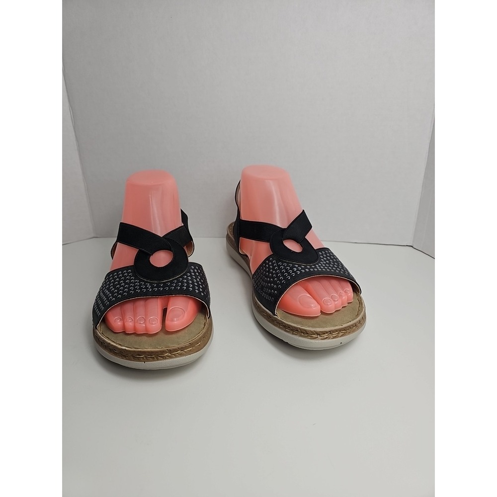 PATRIZIA BY SPRING STEP Women's 41 Alvera Black SANDAL